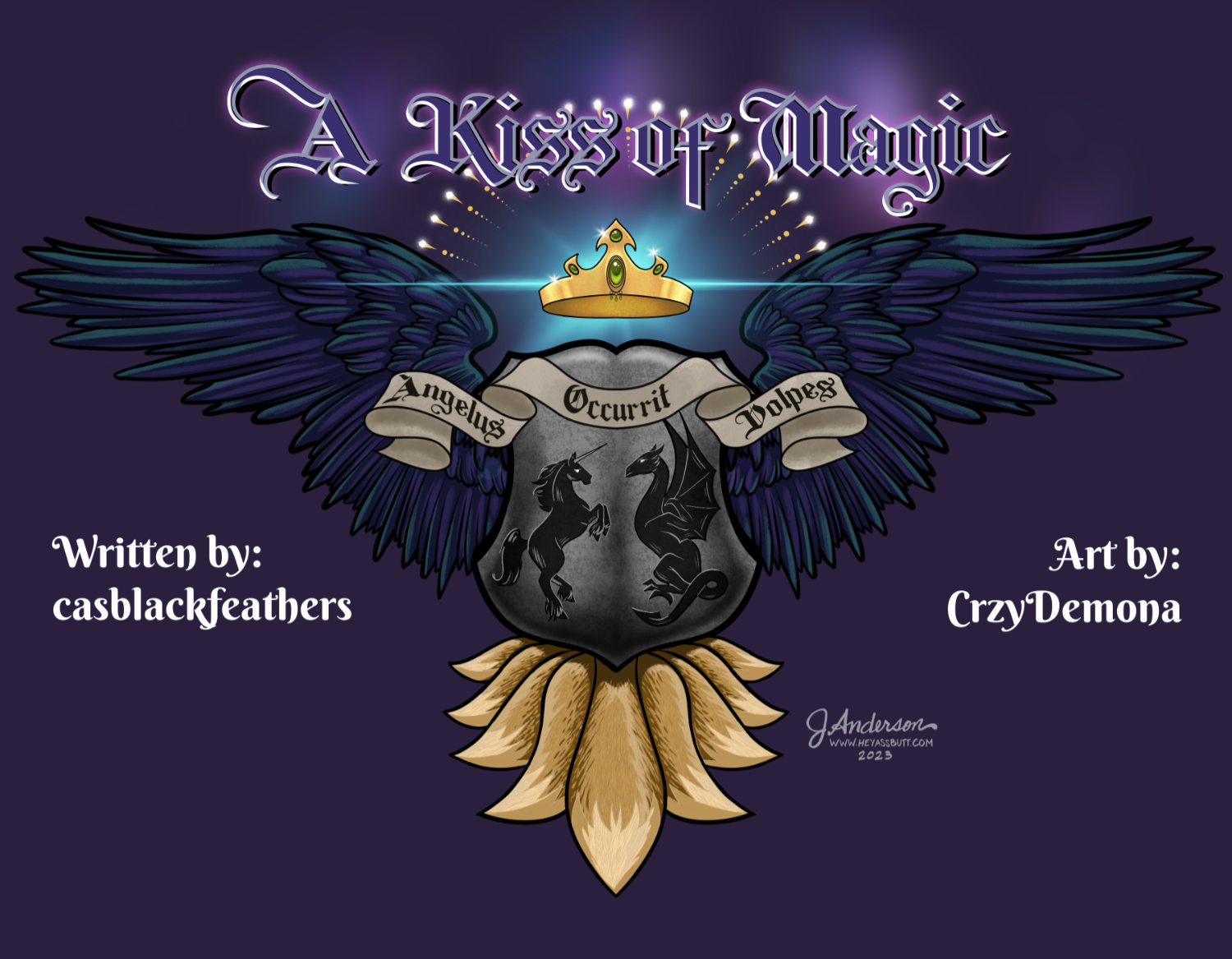 A Kiss of Magic - Title Card - DCSB 2023